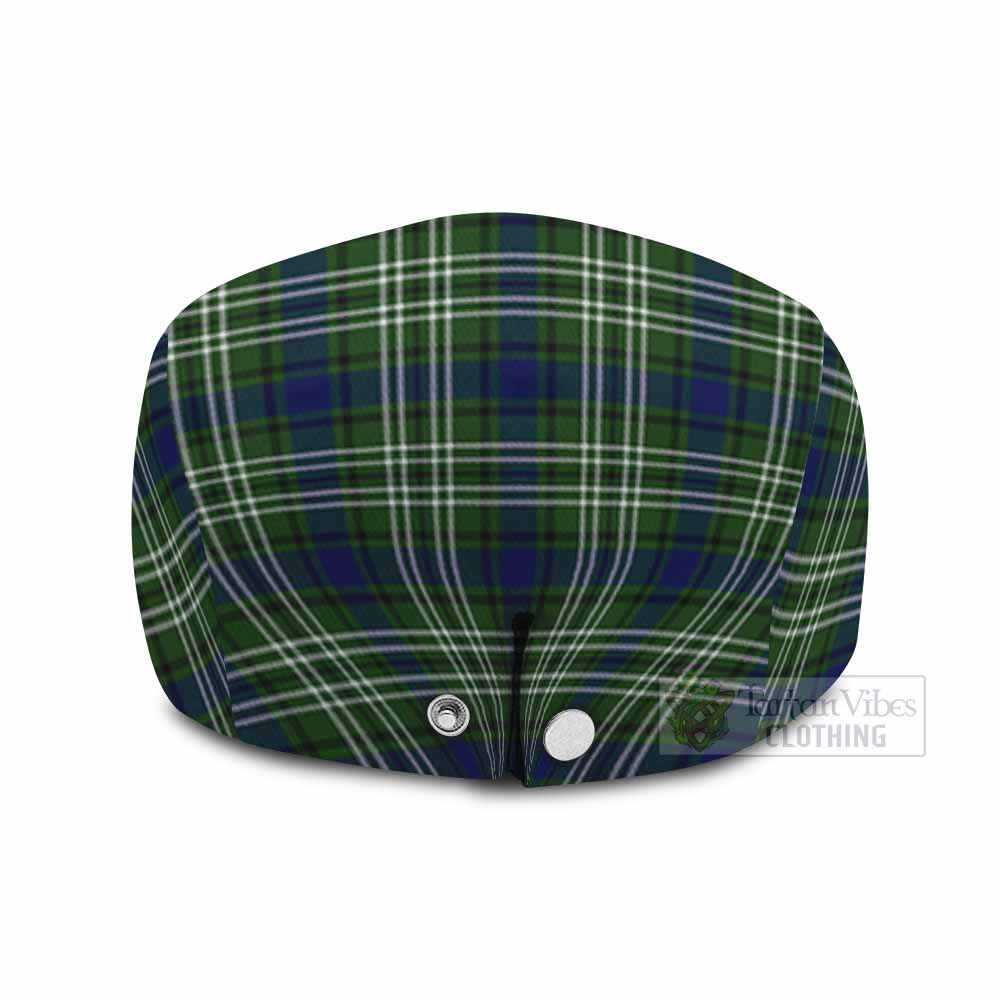 Swinton Tartan Jeff Cap, Tartan Flat Cap