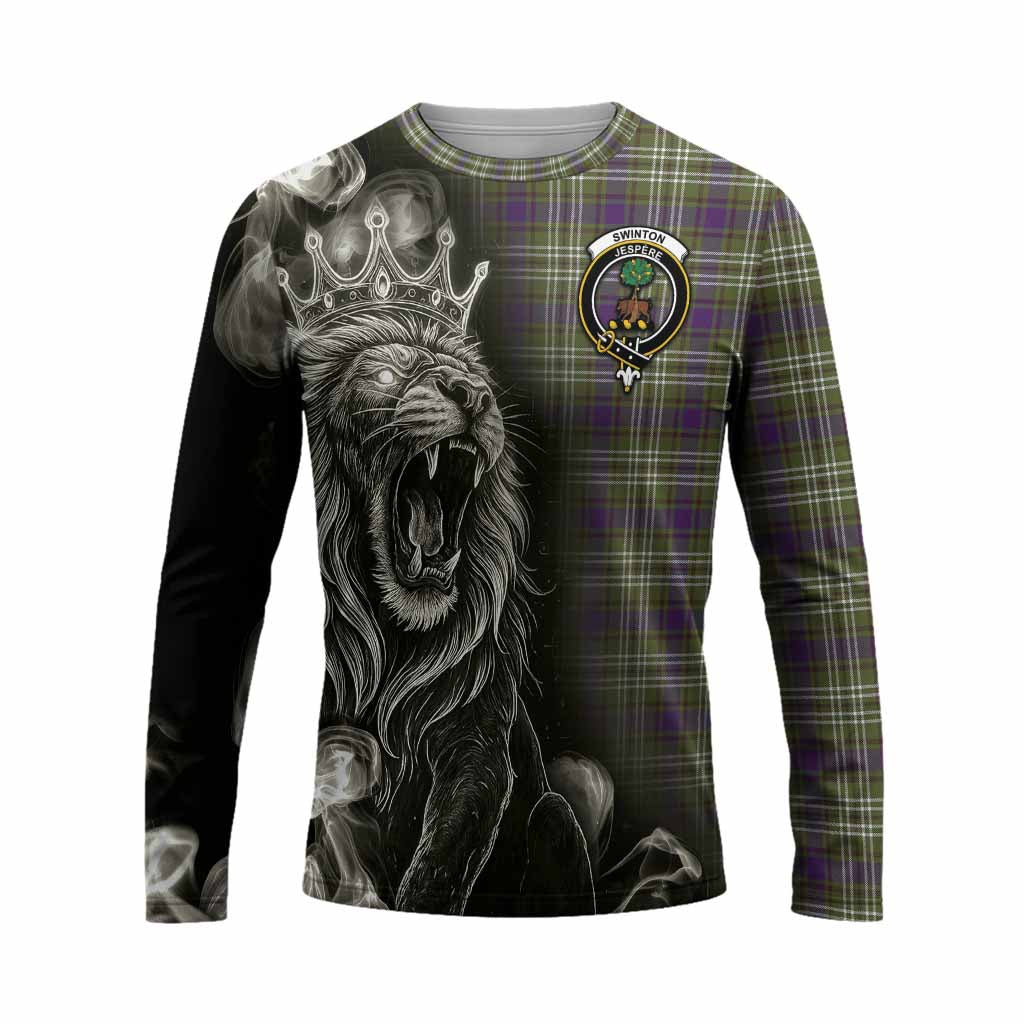 Swinton Tartan Long Sleeve T-Shirt Roaring Lion Heritage