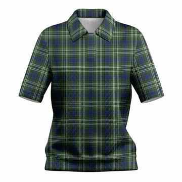 Swinton Tartan Women’s Polo Sweater Top