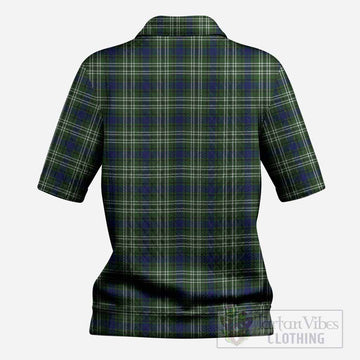 Swinton Tartan Women’s Polo Sweater Top