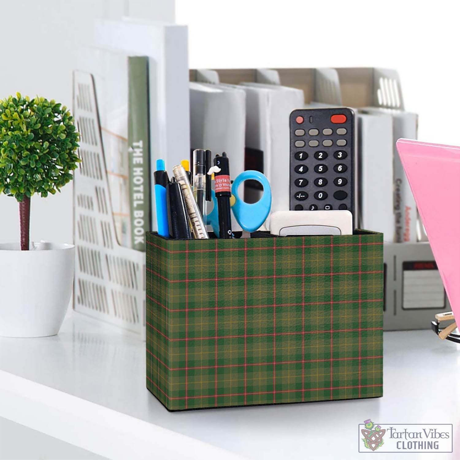 Symington Tartan Pen Holder One Size 5.9"(L)*2.7"(W)*4.3"(H) - Tartan Vibes Clothing