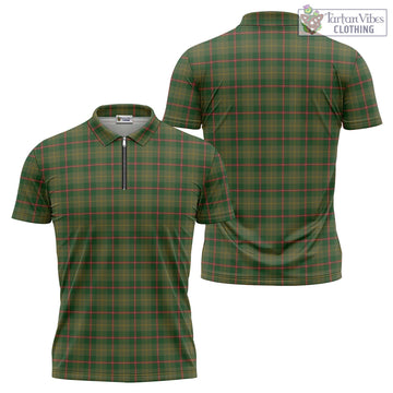 Symington Tartan Zipper Polo Shirt Unisex - Tartan Vibes Clothing