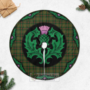 Symington Tartan Christmas Tree Skirt Scottish Thistle Style Casual Tree Skirts - Tartan Vibes Clothing