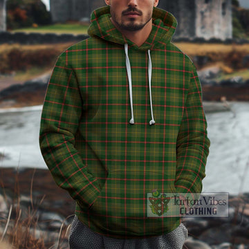 Symington Tartan Cotton Hoodie Zip Hoodie - Tartan Vibes Clothing