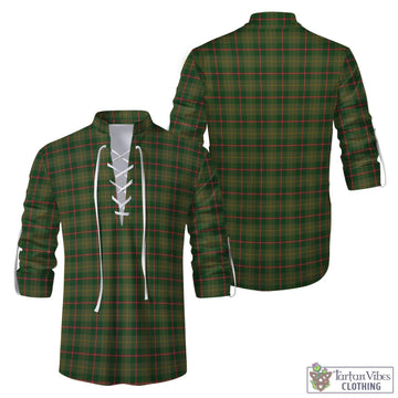 Symington Tartan Men's Scottish Traditional Jacobite Ghillie Kilt Shirt Men - Tartan Vibes Clothing