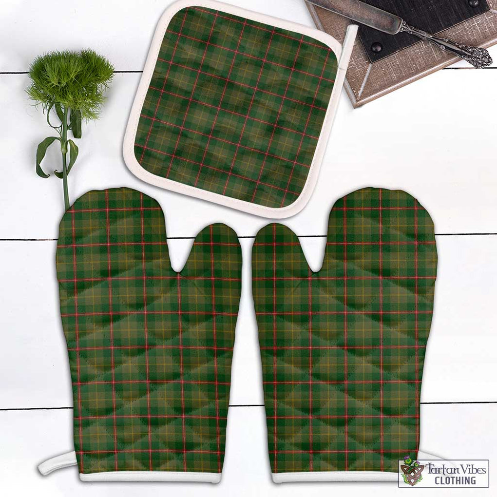 Symington Tartan Combo Oven Mitt & Pot-Holder Combo 2 Oven Mitt & 1 Pot-Holder Black - Tartan Vibes Clothing