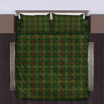 Symington Tartan Quilt Bed Set King - Tartan Vibes Clothing