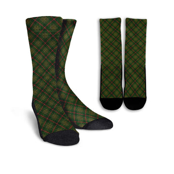 Symington Tartan Crew Socks Cross Style Crew Socks - Tartan Vibes Clothing