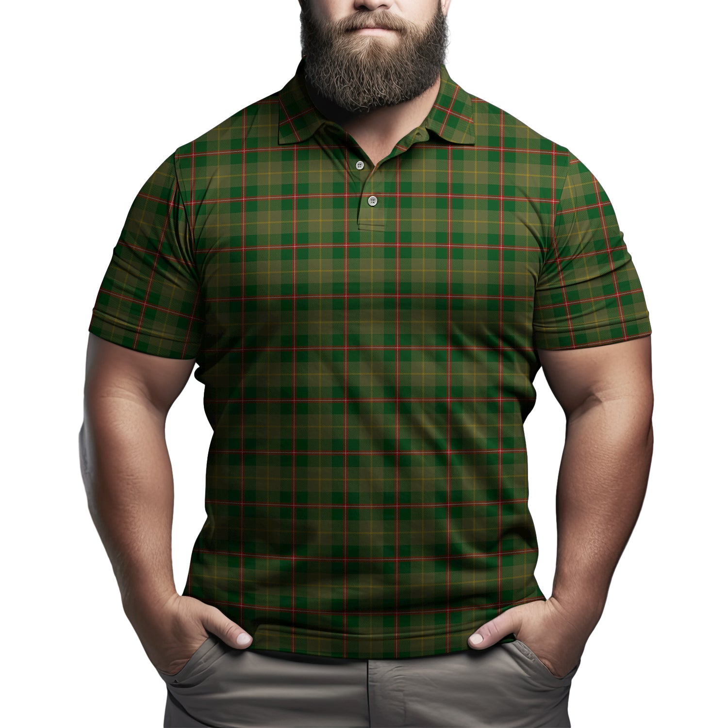 Symington Tartan Mens Polo Shirt