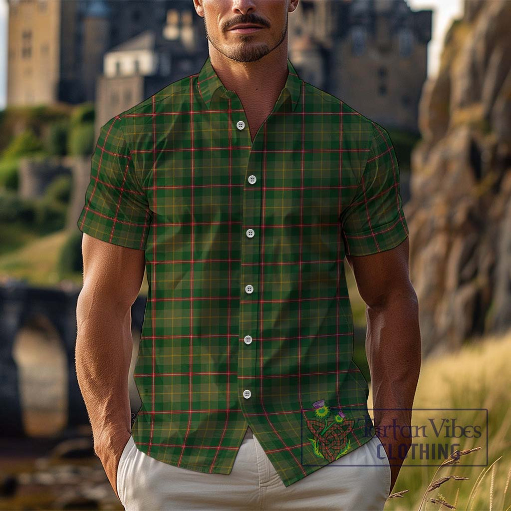 Symington Tartan Cotton Hawaiian Shirt Kid - Tartan Vibes Clothing