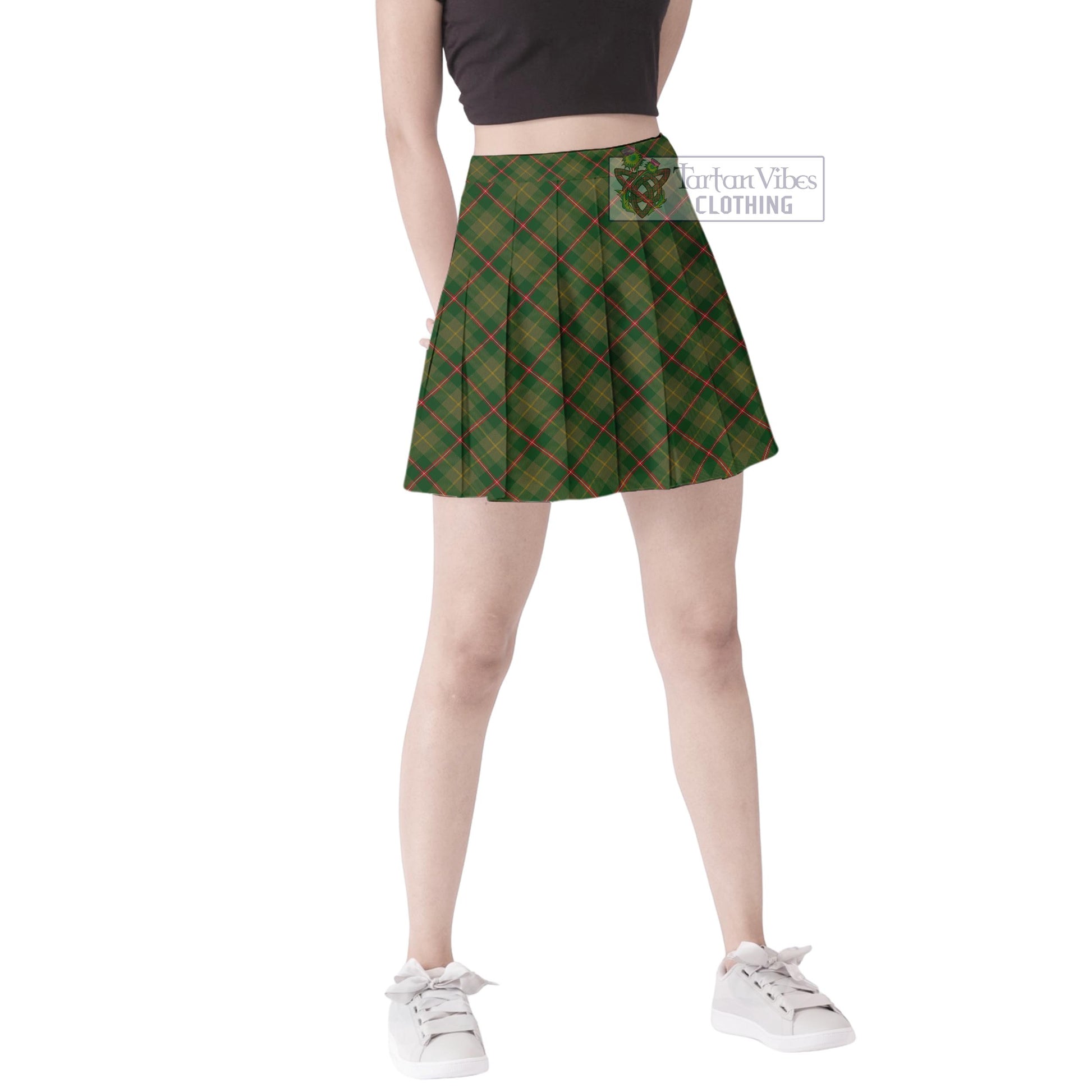Tartan Vibes Clothing Symington Tartan Women's Plated Mini Skirt