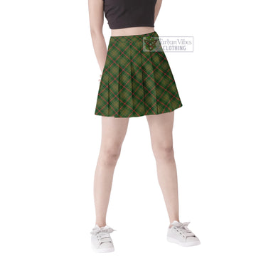 Symington Tartan Women's Plated Mini Skirt