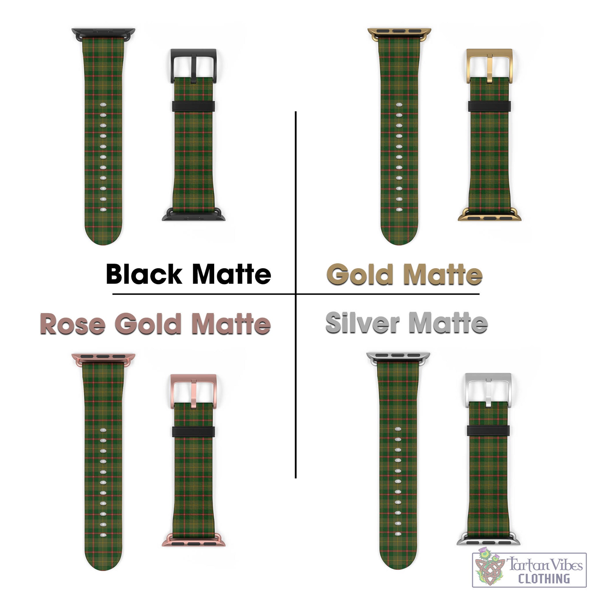 Symington Tartan Watch Band 42 - 45 mm - Tartan Vibes Clothing