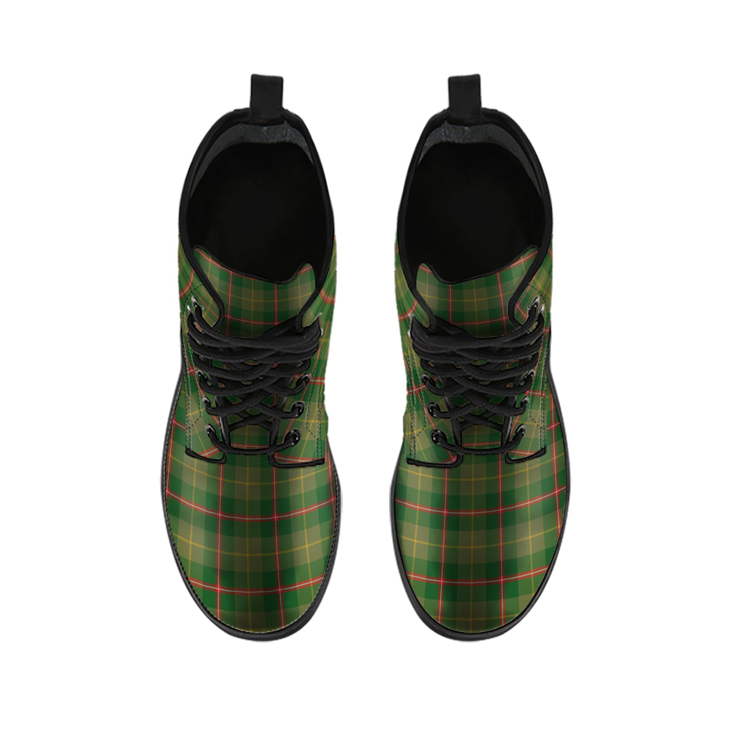 Symington Tartan Leather Boots - Tartan Vibes Clothing