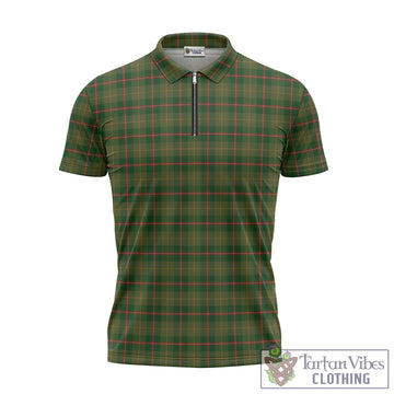 Symington Tartan Zipper Polo Shirt - Tartan Vibes Clothing