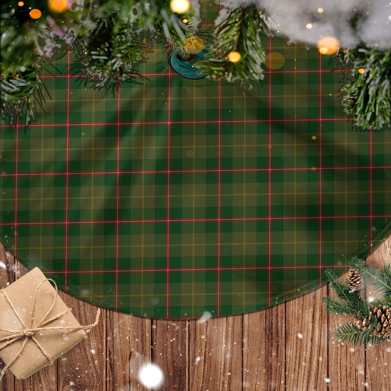 Symington Tartan Christmas Tree Skirt - Tartan Vibes Clothing