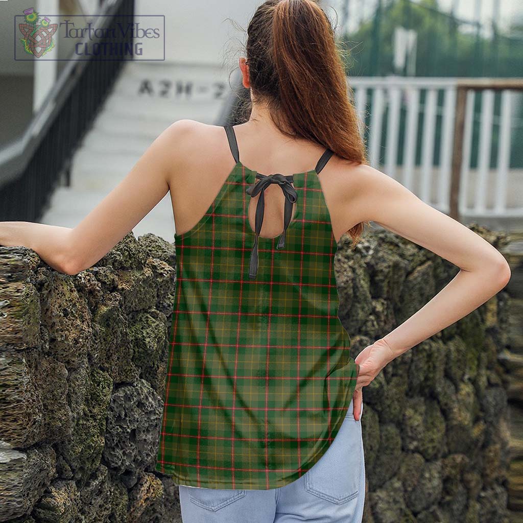 Symington Tartan Loose Halter Neck Camisole - Tartan Vibes Clothing
