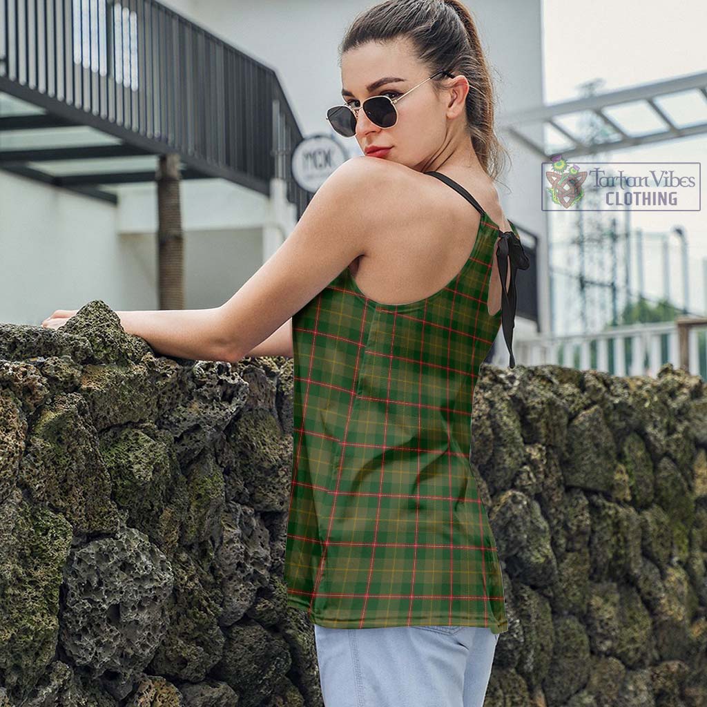 Symington Tartan Loose Halter Neck Camisole - Tartan Vibes Clothing