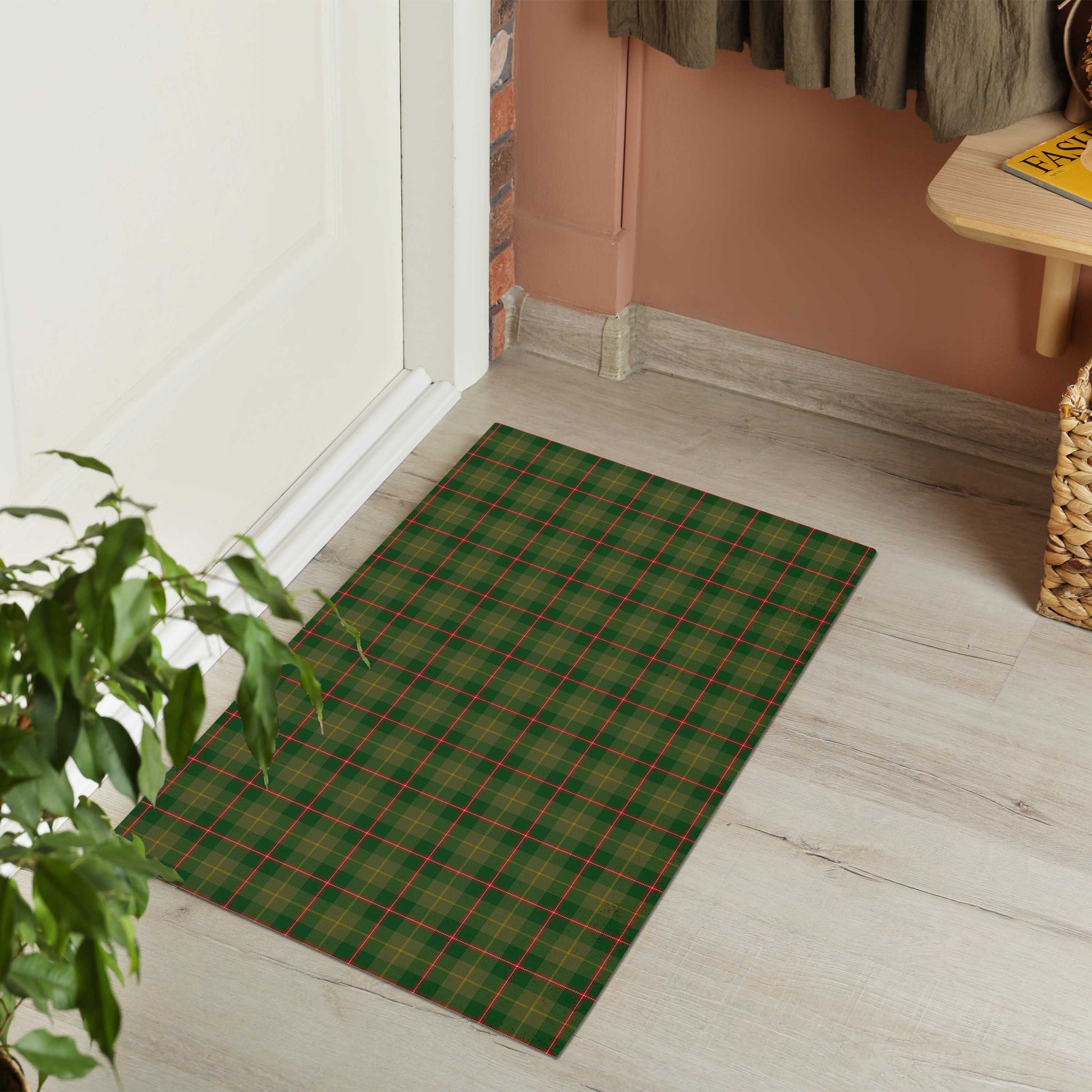 Symington Tartan Rubber Doormat - Tartan Vibes Clothing