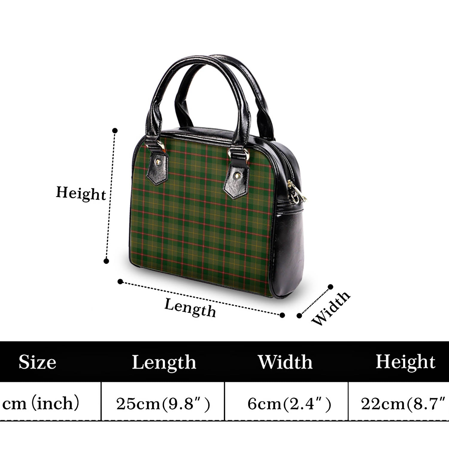 Symington Tartan Shoulder Handbags - Tartanvibesclothing