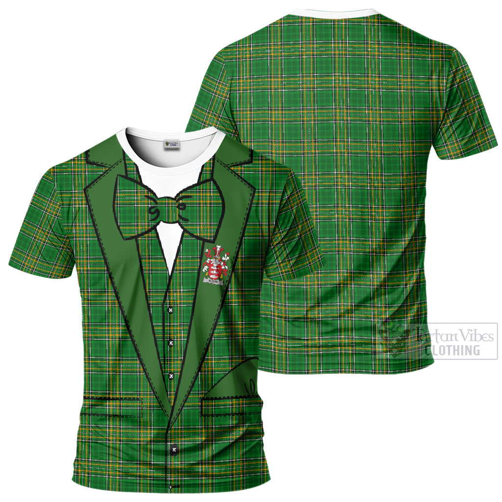 Roche Irish Suit Crest Tartan T-Shirt Kid's Shirt - Tartan Vibes Clothing