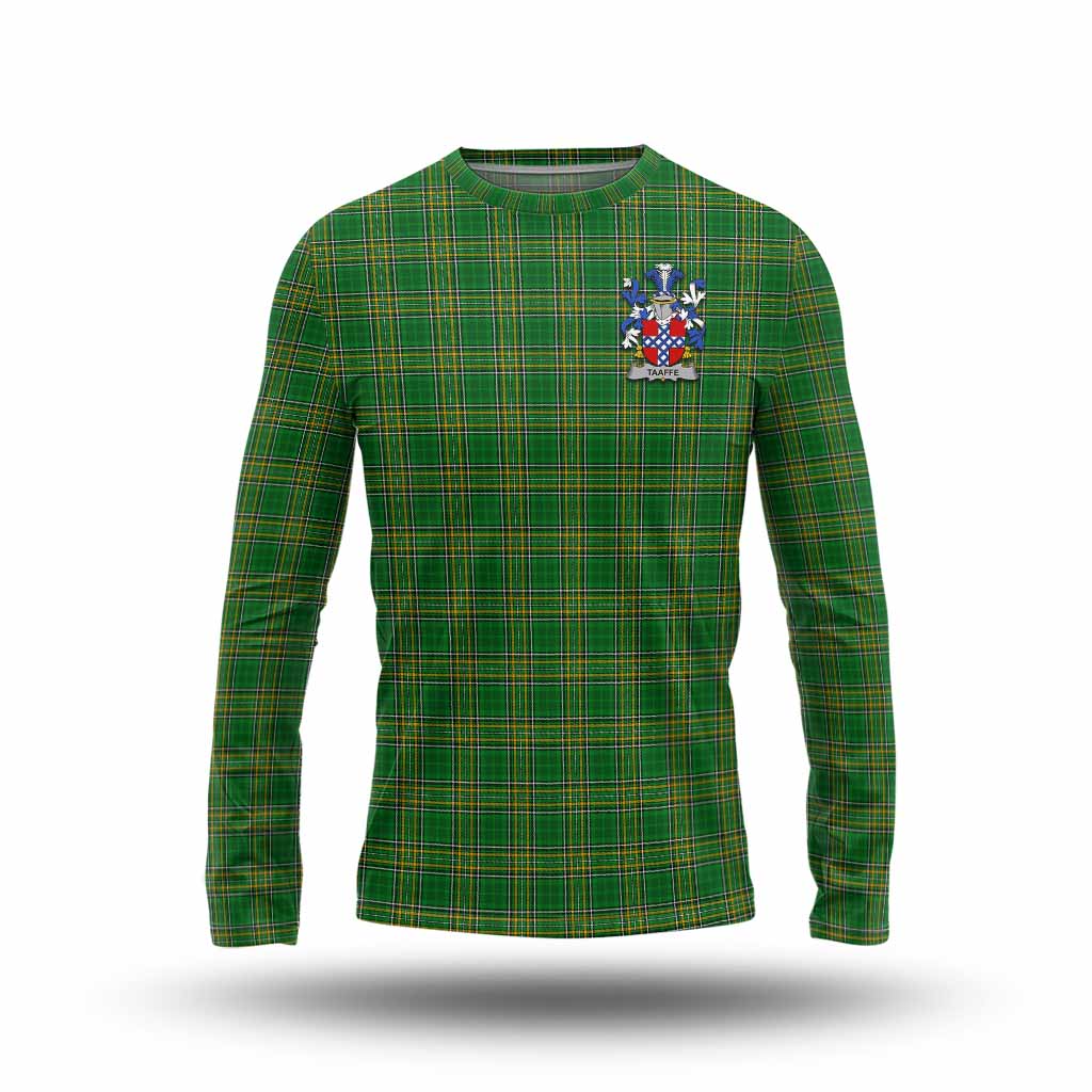 Taaffe Irish Clan Tartan Long Sleeve T-Shirt with Coat of Arms Unisex - Tartan Vibes Clothing