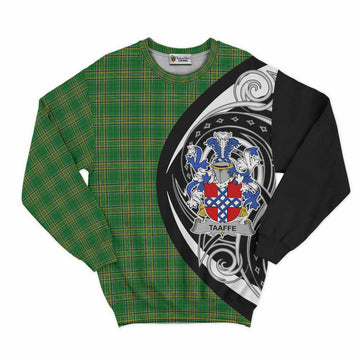 Taaffe Irish Clan Sweatshirt Celtic Circle Style Unisex - Tartan Vibes Clothing