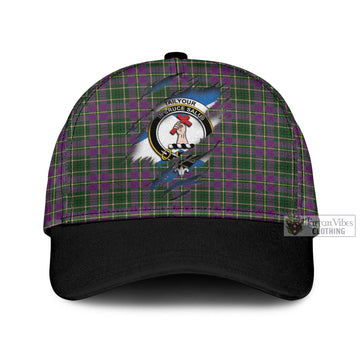 Tartan Vibes Clothing Tailylour Tartan Classic Cap with Family Crest In Me Style