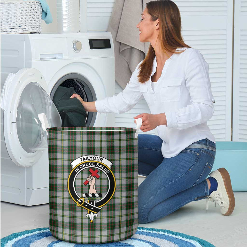 Tailylour Dress Tartan Laundry Basket with Family Crest - Tartanvibesclothing Shop