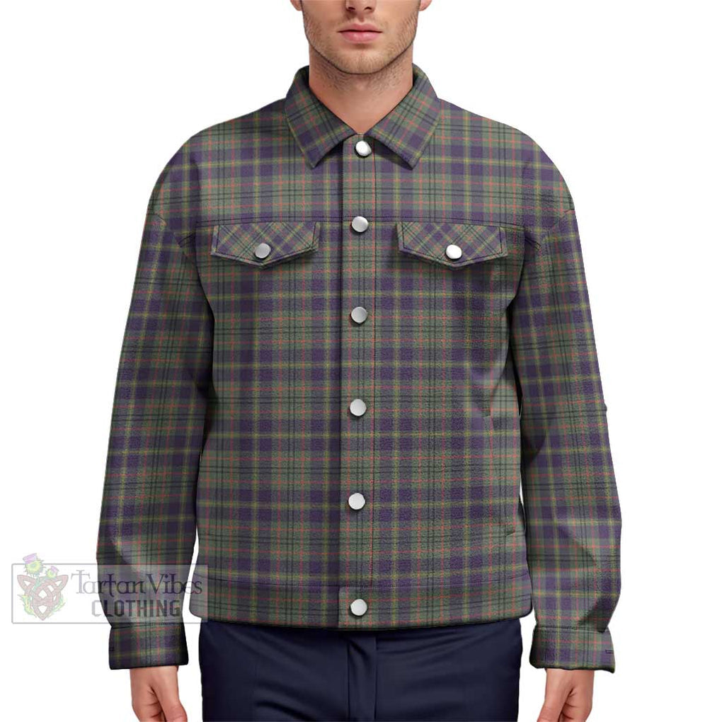 Tailylour Weathered Tartan Unisex Lapel Cotton Jacket Unisex - Tartan Vibes Clothing