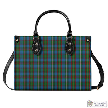 Tait Tartan Luxury Leather Handbags L - Tartan Vibes Clothing