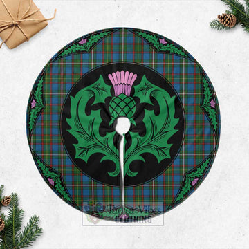 Tait Tartan Christmas Tree Skirt Scottish Thistle Style Casual Tree Skirts - Tartan Vibes Clothing