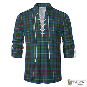 Tait Tartan Men's Scottish Traditional Jacobite Ghillie Kilt Shirt - Tartan Vibes Clothing