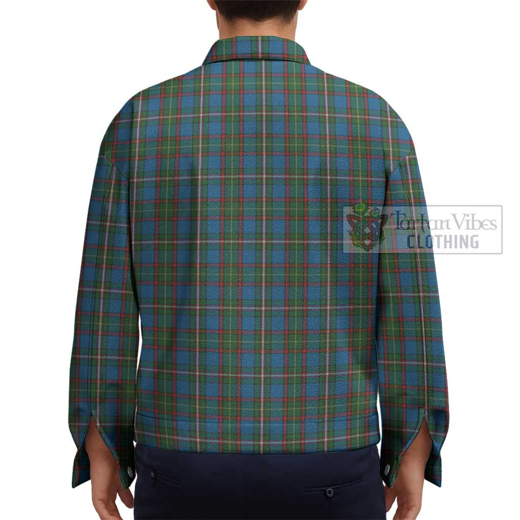 Tait Tartan Unisex Lapel Cotton Jacket - Tartan Vibes Clothing