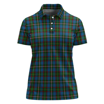 Tait Tartan Polo Shirt For Women