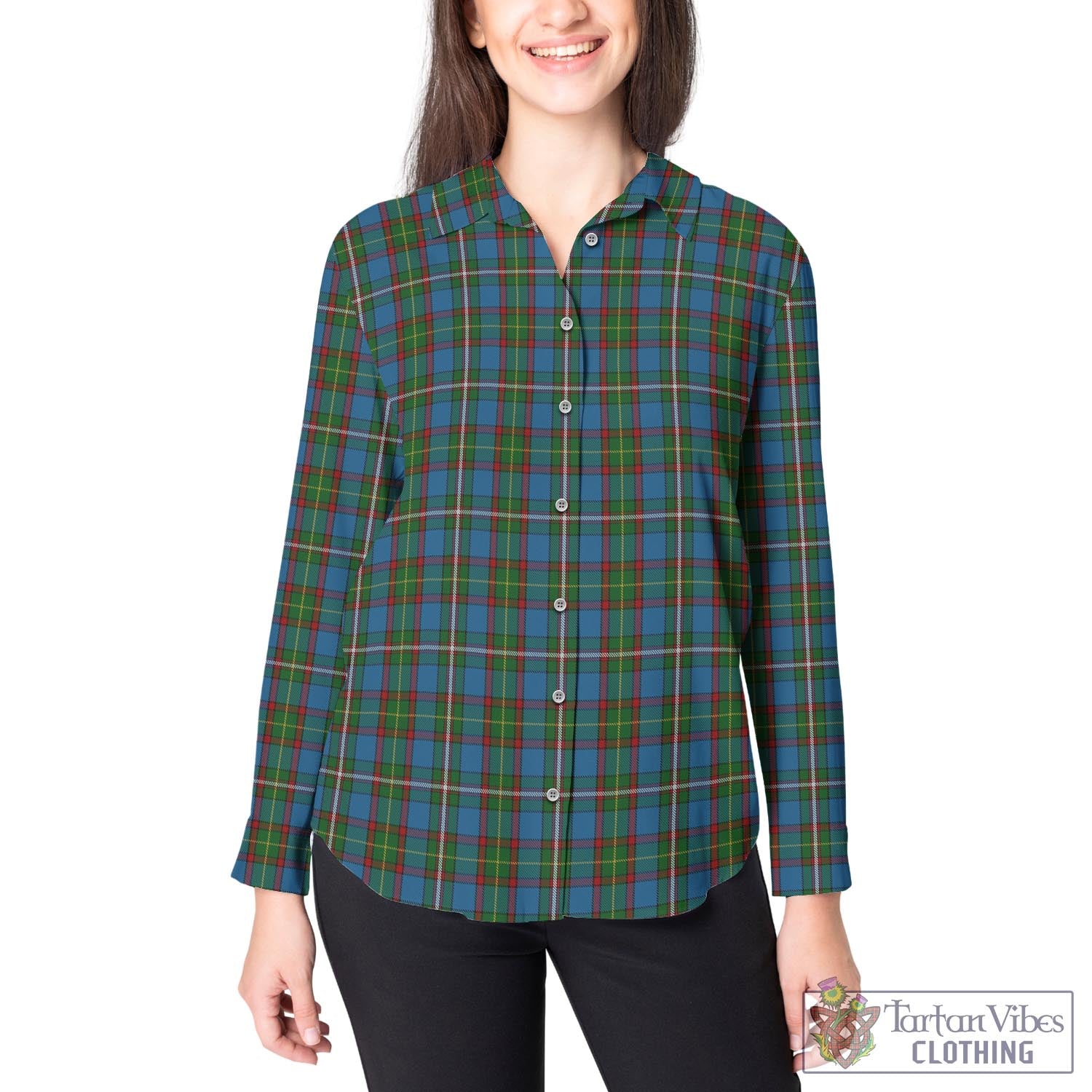 Tait Tartan Women's Casual Shirt - Tartan Vibes Clothing