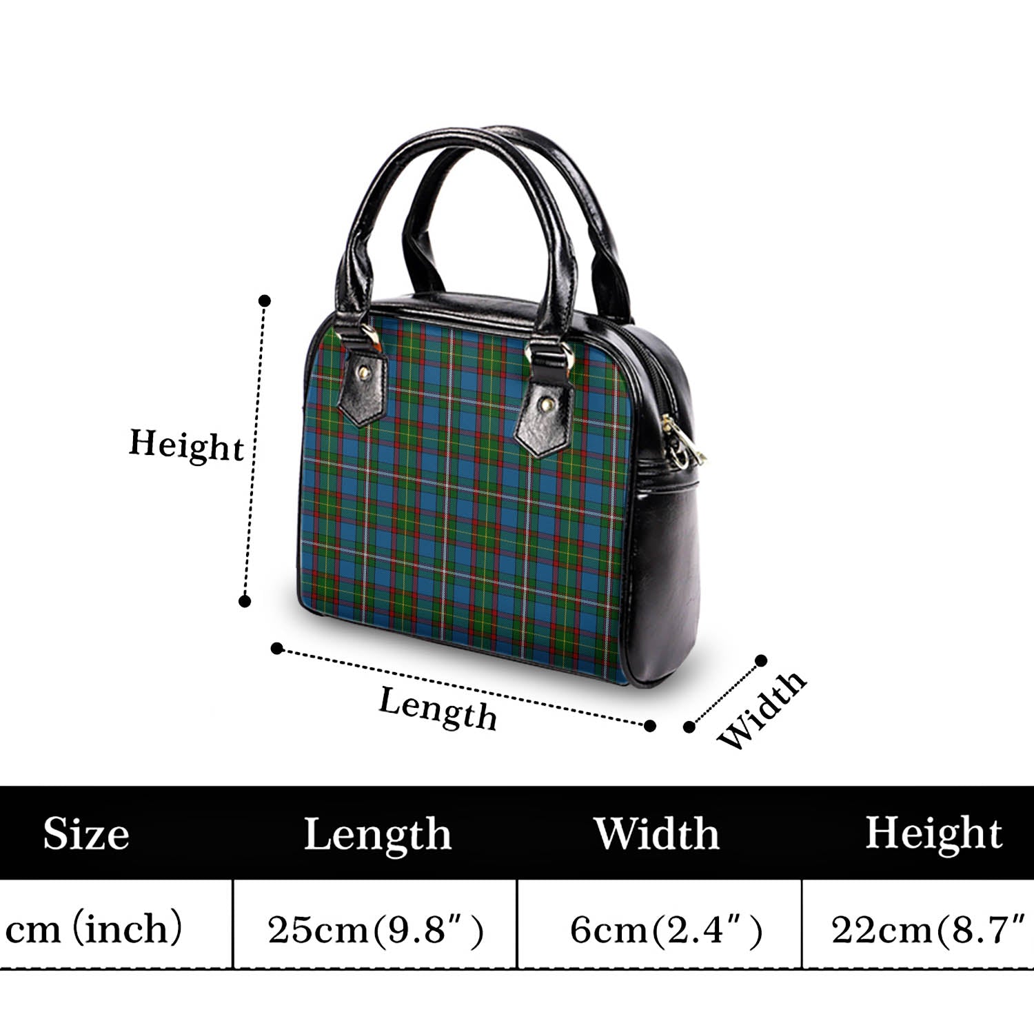 Tait Tartan Shoulder Handbags - Tartan Vibes Clothing