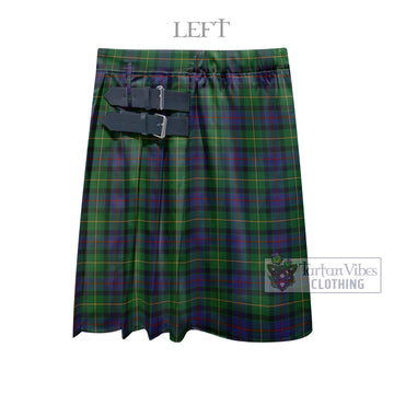 Tait Modern Tartan Men's Pleated Skirt - Fashion Casual Retro Scottish Kilt Style