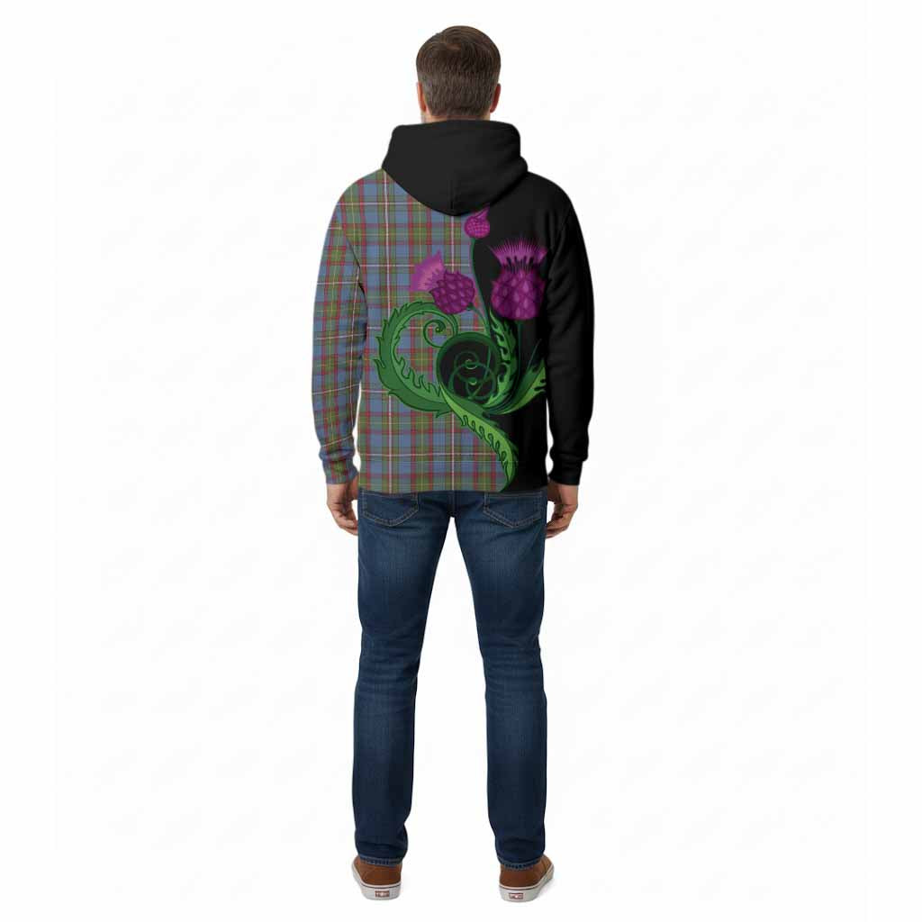 Tait Tartan Cotton Hoodie Traditional Scottish Thistle