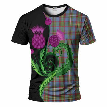 Tait Tartan T-Shirt Traditional Scottish Thistle