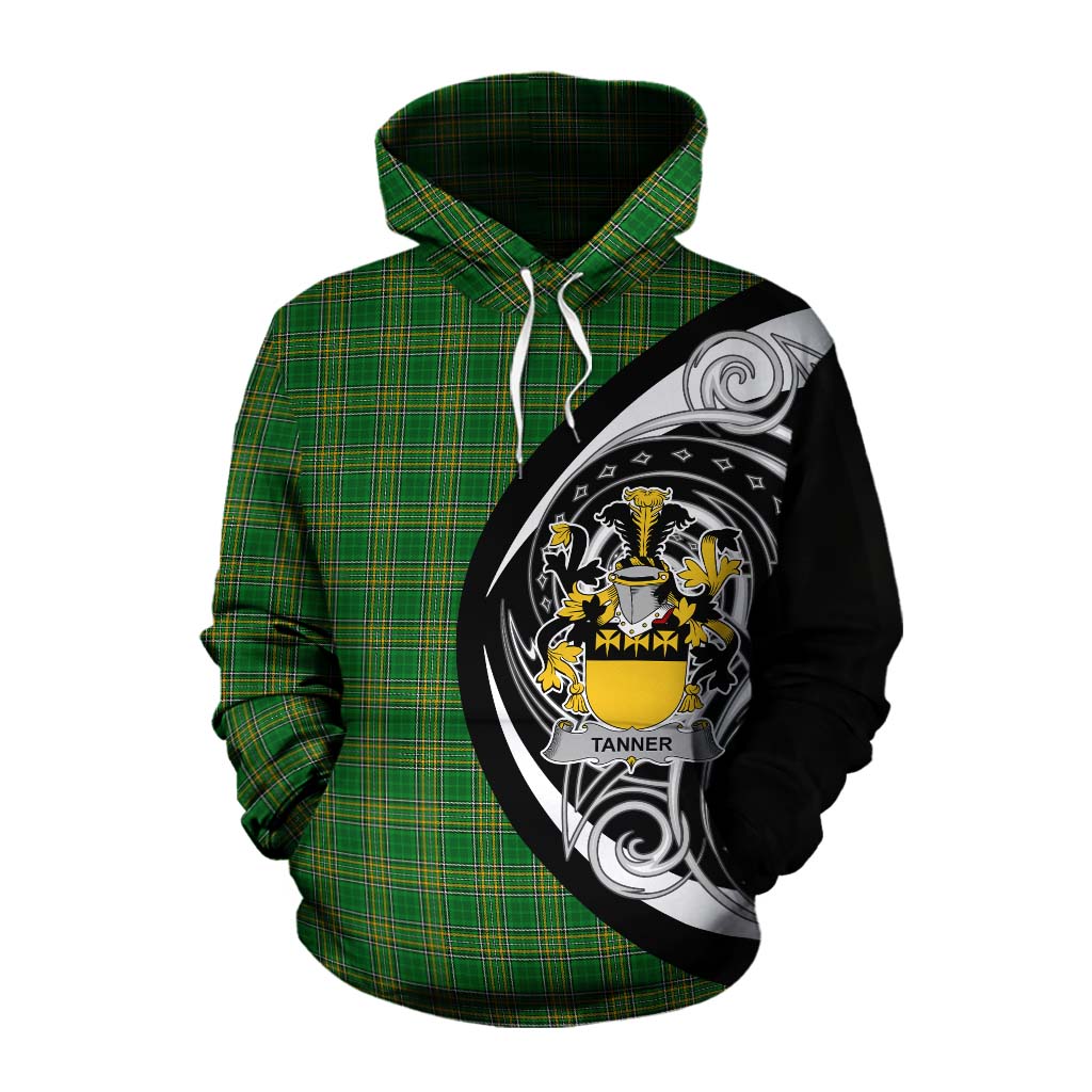 Tanner Irish Clan Cotton Hoodie Celtic Circle Style Pullover Hoodie XS - Tartan Vibes Clothing