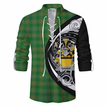 Tanner Irish Clan Ghillie Kilt Shirt Celtic Circle Style Men - Tartan Vibes Clothing
