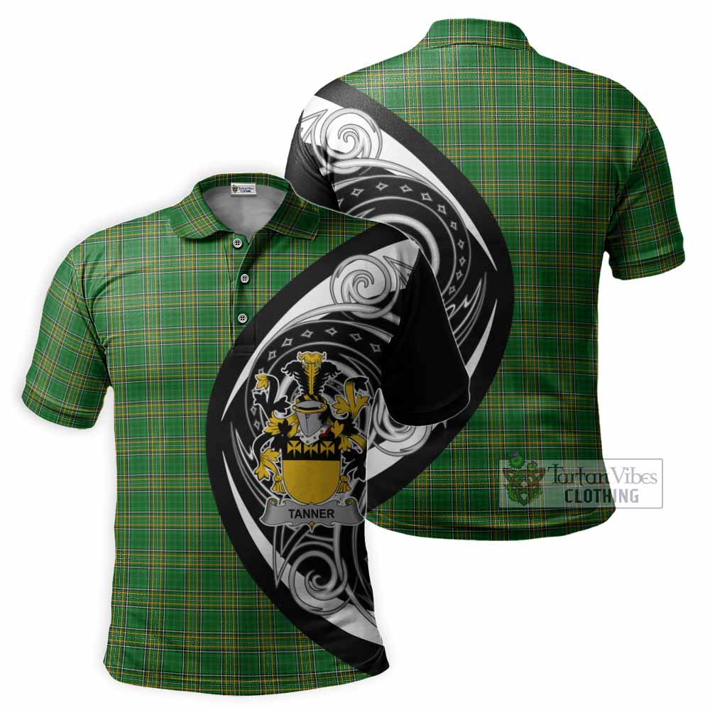 Tanner Irish Clan Polo Shirt Celtic Circle Style - Tartan Vibes Clothing