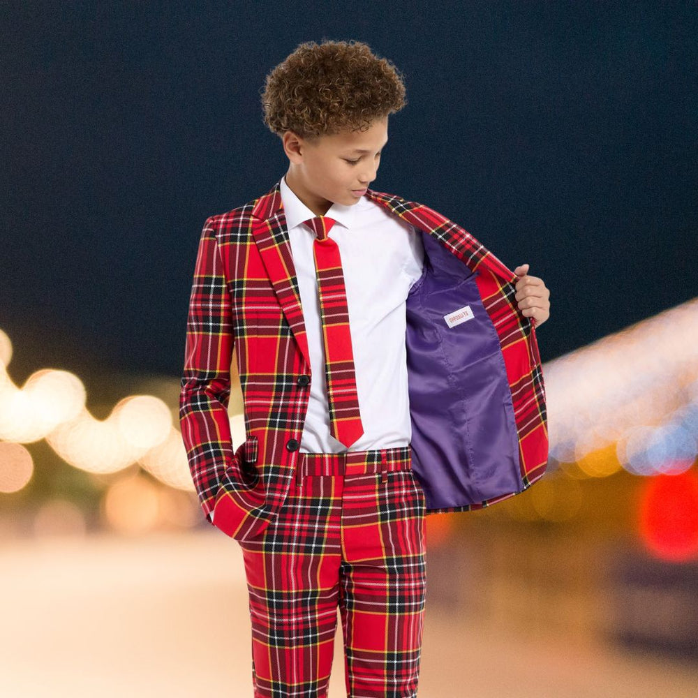 Tartan Suit Set 
