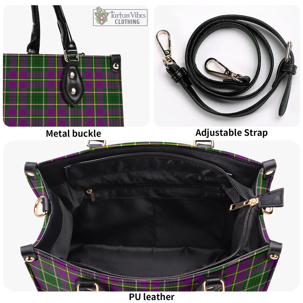Tartan Vibes Clothing Taylor Tartan Luxury Leather Handbags