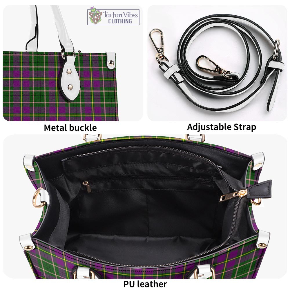 Tartan Vibes Clothing Taylor Tartan Luxury Leather Handbags