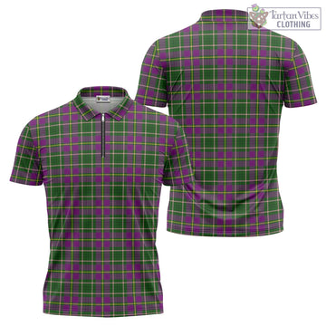 Taylor (Tailyour) Tartan Zipper Polo Shirt