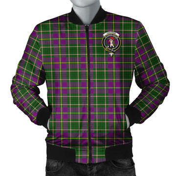 Taylor Tartan Bomber Jacket with Family Crest