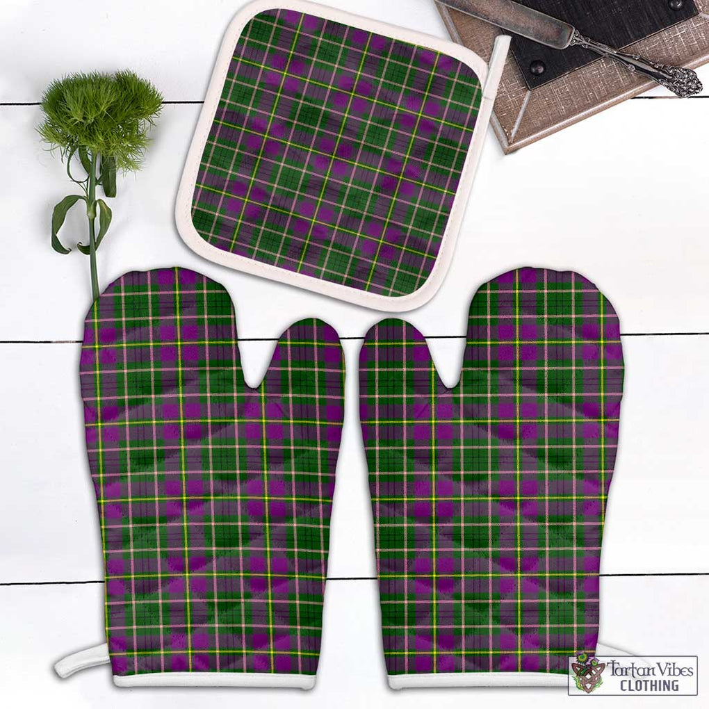Taylor (Tailylour) Tartan Combo Oven Mitt & Pot-Holder Combo 1 Oven Mitt & 1 Pot-Holder White - Tartan Vibes Clothing