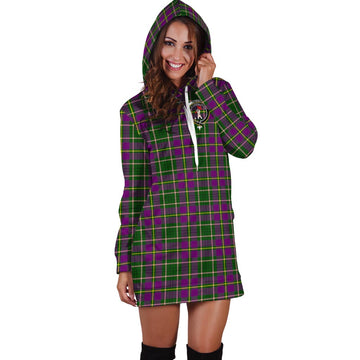 Taylor (Tailylour) Tartan Hoodie Dress with Family Crest - Tartan Vibes Clothing